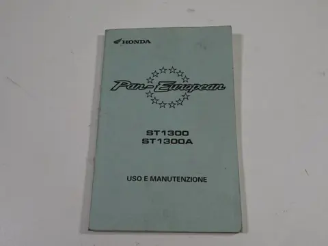 INSTRUCTIEBOEKJE Honda ST 1300 Pan European 2002 - 2014
