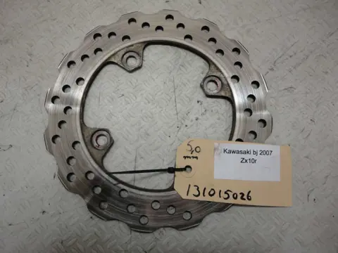 ACHTER REMSCHIJF Kawasaki ZX 10 R 2006 - 2007