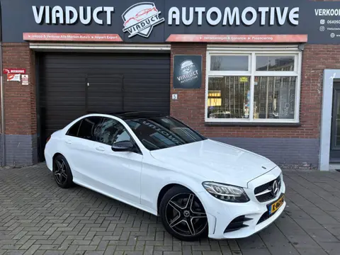 Mercedes-Benz C-klasse 200 Business Solution AMG Pano Nap Dealer onderhouden