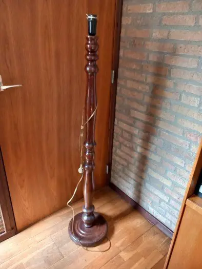 Staande schemerlamp - vintage