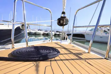 PVC teak look 190 mm voor boten VloerenVoorBoten