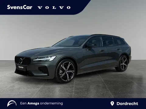 Volvo V60 2.0 T6 Plug-in hybrid AWD Plus Dark | PRIVATE LEASE VANAF: €1017 p.m. | Amber Nappa Ledere