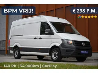 Volkswagen Crafter 2.0 TDI L3H3 140PK | CarPlay | Cam | 270gr deuren