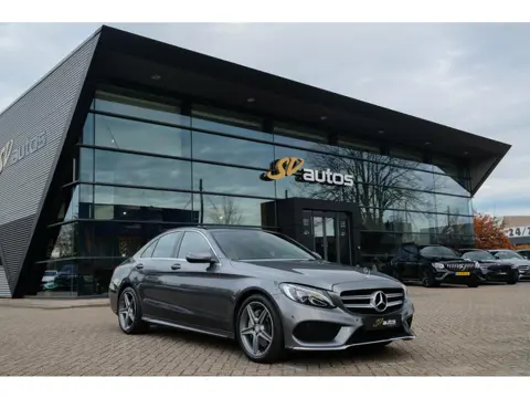 Mercedes-Benz C-klasse C180 AMG Sport Edition 156PK Leder Stoelverwarming ORG NL