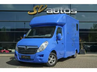 Opel Movano 2.3 CDTI 145pk *MARGE* Paardenwagen Horsetruck Veewagen Hengstenuitvoering Airco Cruise 