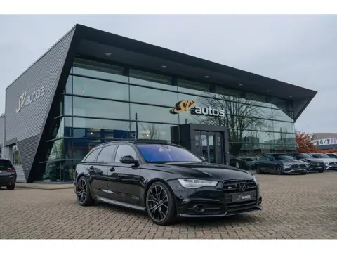 Audi S6 Avant 4.0 TFSI V8 450pk Panoramadak Supersportstoelen B&O 3d Luchtvering Matrix led Black pa