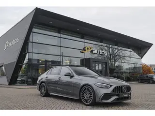 Mercedes-Benz C-klasse C300 AMG 258pk Panoramadak Burmester 3d Digital light Distronic+ Stuurassiste