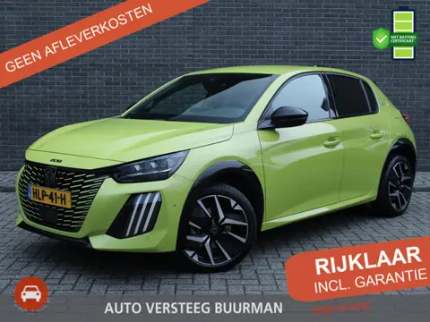 Peugeot e-208 EV GT 51 kWh Automaat, Achteruitrijcamera, Stoelverw., Applecarpl./Andr. Auto, Dodehoe
