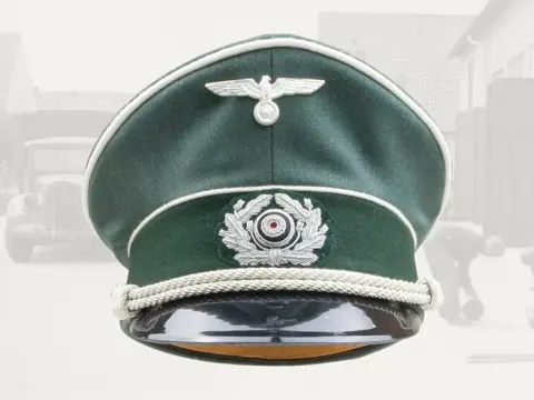 Pet,Kepie,Duitsland,WWII,Wehrmacht,Infanterie,Officier