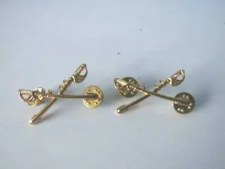 Kraagspiegel,Set,US,Army,Cavalerie,WWII