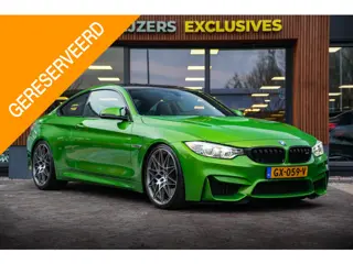 BMW 4-serie Coupé M4 Styling 666M 431PK Carbon Dak Harman Kardon HUD Navigatie Memory Leer