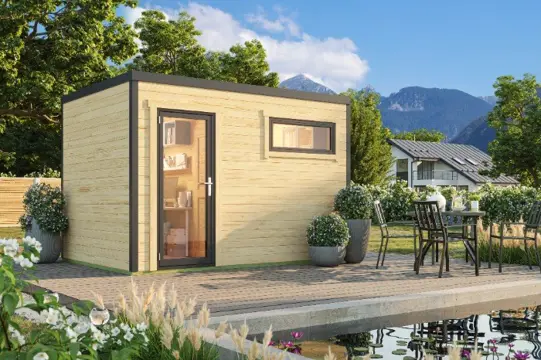 Tuinhuis-Blokhut Sardinia 2 Set: 350 x 250cm