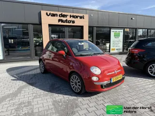 Fiat 500 0.9 TwinAir Lounge panoramadak NL auto (bj 2013)