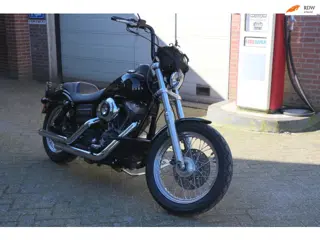 Harley Davidson Chopper 96 FXDB Dyna Street Bob werkelijk in nieuwstaat