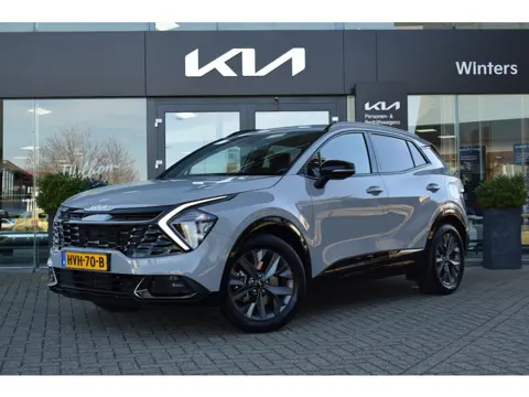 Kia Sportage 1.6 T-GDi Hybrid Dark Edition | Adaptieve Cruise | Navigatie | Stuur + Stoelverwarming 