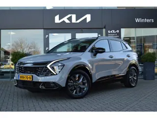 Kia Sportage 1.6 T-GDi Hybrid Dark Edition | Adaptieve Cruise | Navigatie | Stuur + Stoelverwarming 