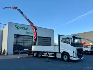Volvo FH 460 6x2 + Fassi F345R B.2.25 XE - Dynamic + Flyjib L324 (Radio grafisch gestuurd Kraan, Ste