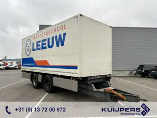 Estepe EMAW 18 / Wipkar - Mid Axle Trailer / Box / APK TUV 04-26