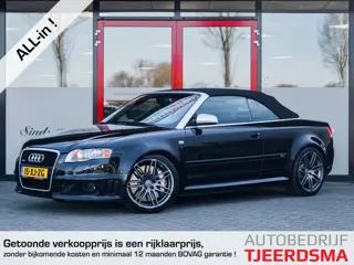 Audi A4 Cabriolet 4.2 V8 RS 4 quattro | Ceramic Schijven | Bose Audio | Sluitende Historie | KW Perf