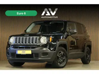 Jeep Renegade 1.6 E-torq Sport | Grijs kenteken | Airco | Bluetooth | Trekhaak | Elek ramen | NAP Lo