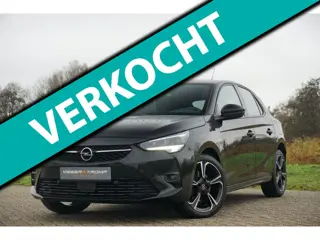 Opel Corsa 1.2 GS Line 130pk Automaat - Diamond Black - Carplay/360Camera/Cruise