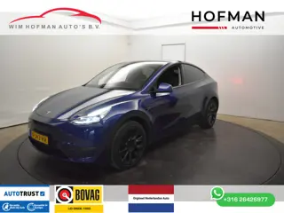 Tesla Model Y Long Range AWD 75 kWh 351Pk LPF Accu Trekhaak EL aKlep Pano Leder Camera