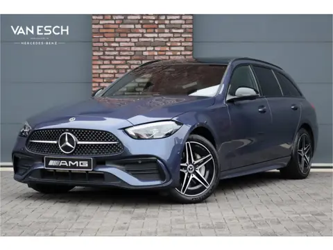 Mercedes-Benz C-Klasse Estate 300 e AMG Line Aut9 | Panoramadak | Distronic | Memory | Trekhaak | Ad