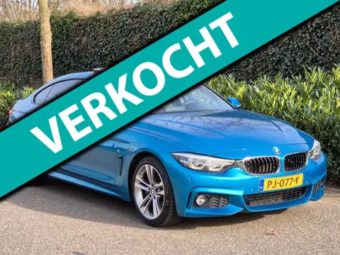 BMW 4-serie Gran Coupé 420i M Sport GARANTIE snappper-rocks-blue metallic 2e-Eig Pano Apple CarPlay 