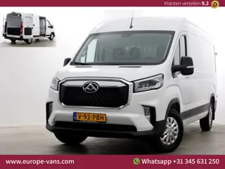 Maxus eDeliver 9 L3H2 72kWh WLTP Range 280km 100% Elektrisch Airco/Camera NIEUW 02-2024