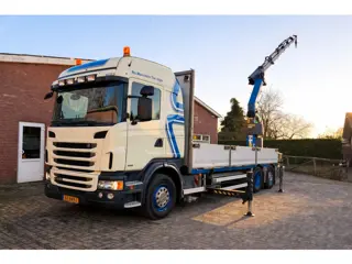 Scania G440 / 6x2 / Palfinger PK 34002SH / Euro6 / Automaat / Open Laadbak