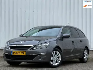 Peugeot 308 SW 1.2 PureTech Allure Distributie vv,1e Eigenaar,Climate,Cruise,Navi,PDC,LMV,Apk tot 29