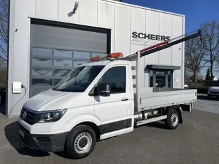 Volkswagen Crafter 2.0 TDI Pick-up met laadkraan (bj 2020)
