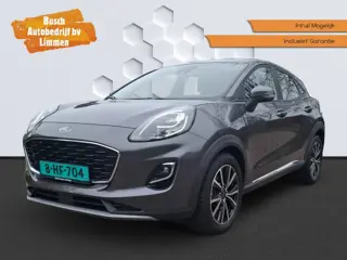 FORD PUMA 1.0 Ecoboost Hybride Titanium X met Winterpakket en Afneembare Trekhaak. 23.000 km. Nieuwstaat.