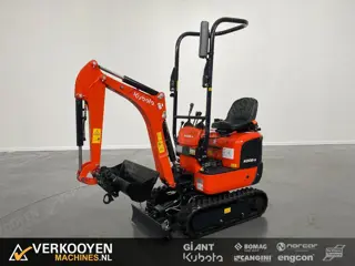 2024 Kubota K008-5 VK8896 Minigraver incl 3 bakken