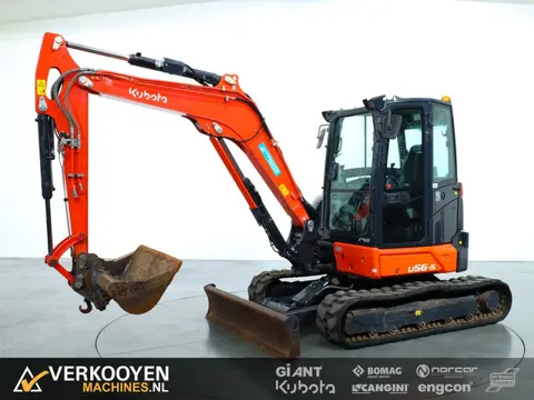 2021 Kubota U56-5 VV1309 Minigraver