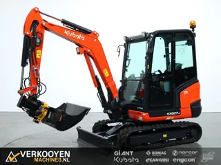2025 Kubota KX027-4 Hi Spec + Engcon EC02 S30-S30 afneembaar ADV1296