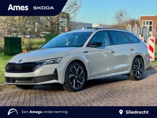 Škoda Octavia Combi 1.5 eTSI 150pk DSG Sportline Tour | Steel Grey | Matrix-LED | Navigatiepakket