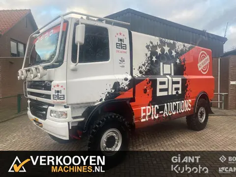 2012 DAF CF85 4x4 Dakar Rally Truck 830hp Dutch Registration VK3271
