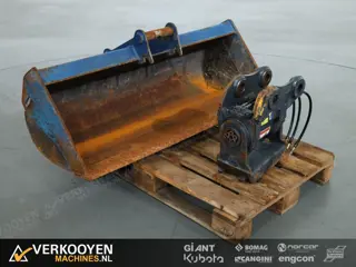 2023 Lehnhoff Powertilt PTS050 mit HS03 (MS03) + Loffel fur KX042-4 / KX037-4 DV1313