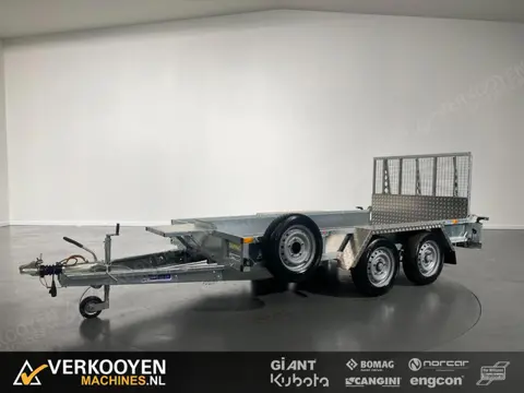 1 Ifor Williams GP126 Klep VT347 Machinetransporter VOORRAAD