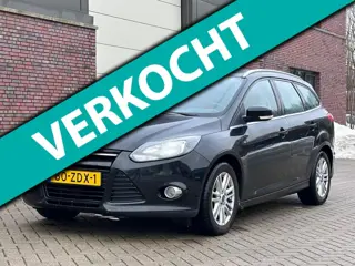 Ford Focus Wagon 1.0 EcoBoost Titanium Navigatie*Cruise*Clima*Dealer onderhouden*NAP*LM velgen*Parke