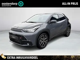 Toyota Aygo X Hybrid 115 GR Sport **STORM GREY/ NIEUWE AUTO/ DIRECT LEVERBAAR**