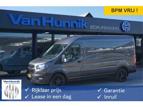 Ford Transit 350L L3H2 Trail Edition AUT 130PK BPM VRIJ!! 12" Sync4 Navi, Camera, Trekhaak, 17" LM!!