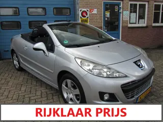 Peugeot 207 CC |1.6 THP|Sport| 2 deurs|Cabrio|elektrisch bedienbaar top|lederen stuurwiel|licht meta