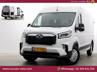 Maxus eDeliver 9 L3H2 72kWh WLTP Range 280km 100% Elektrisch Airco/Camera NIEUW 02-2024