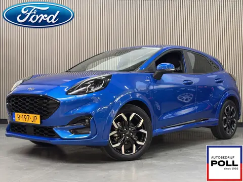 Ford Puma 155pk Eco Hybrid ST-Line X Leer Trekhaak B&O Navi Climat Cruise 18" LM velgen Privacy glas