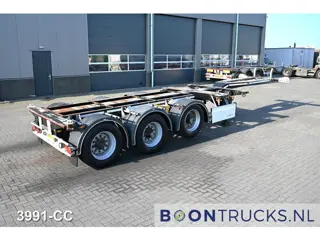 D-Tec FLEXITRAILER | 2x20-30-40-45ft HC * 3x EXTENDABLE * LIFTAXLE * BPW/DRUM * NL TRAILER