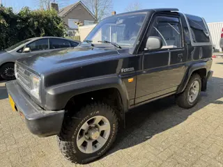 Daihatsu Feroza 1.6 DX Cabrio 1993 4X4 apk 11-26 grijs kenteken benzine