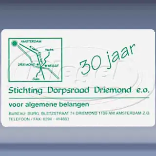 Stichting Dorpsraad Driemond, 30 jaar