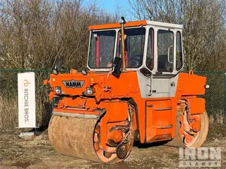 Hamm DV06 Double Drum Roller (bj 1992)